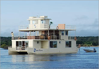 Chobe Botswana river boat game viewing