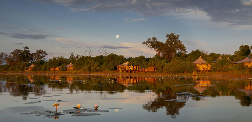 Okavango Delta fly in Safari Botswana