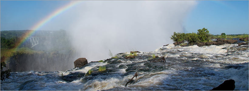 The Magnificent Victoria Falls - the smoke that thunders