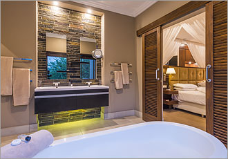 Spaceous luxury bathrooms