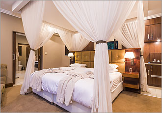 Luxury king-size beds for sheer indulgence